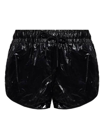 Grenoble Drawstring Shorts Black - MONCLER - BALAAN 1