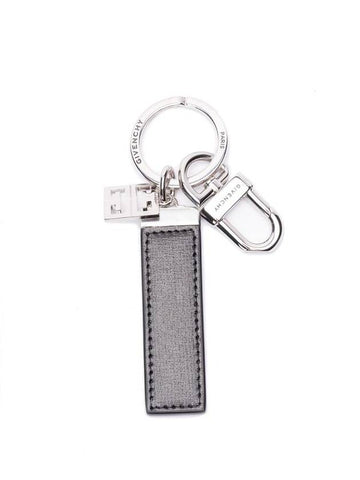 Classic 4G Logo Key Holder Silver Black - GIVENCHY - BALAAN 1