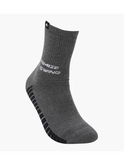 Wood Brushed Socks Melange Gray - DESCENTE - BALAAN 2