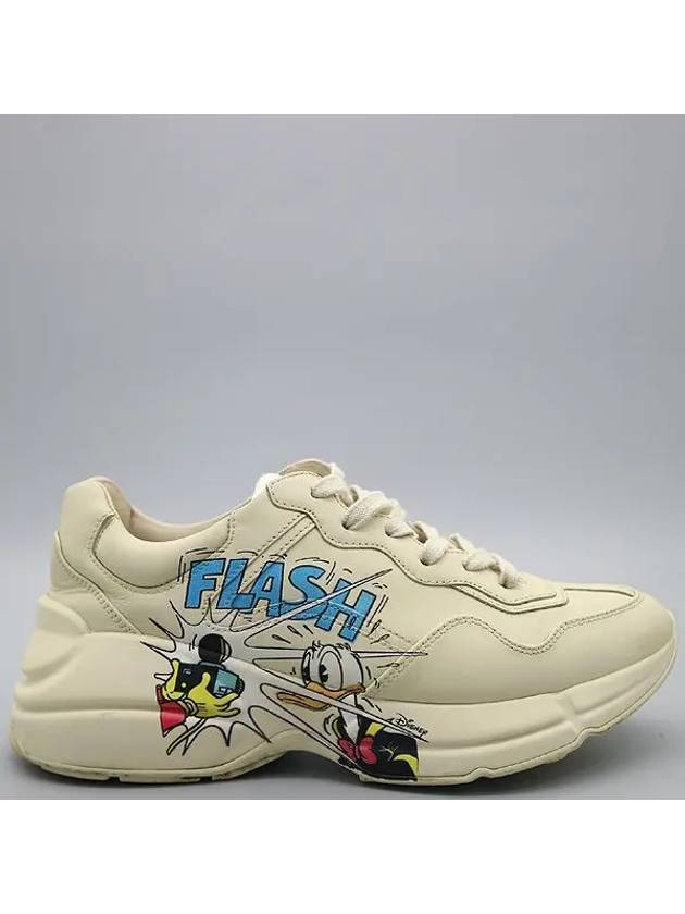 Gucci 646506 Disney Collaboration Donald Duck Rhyton Sneakers 250MM - BURBERRY - BALAAN 3