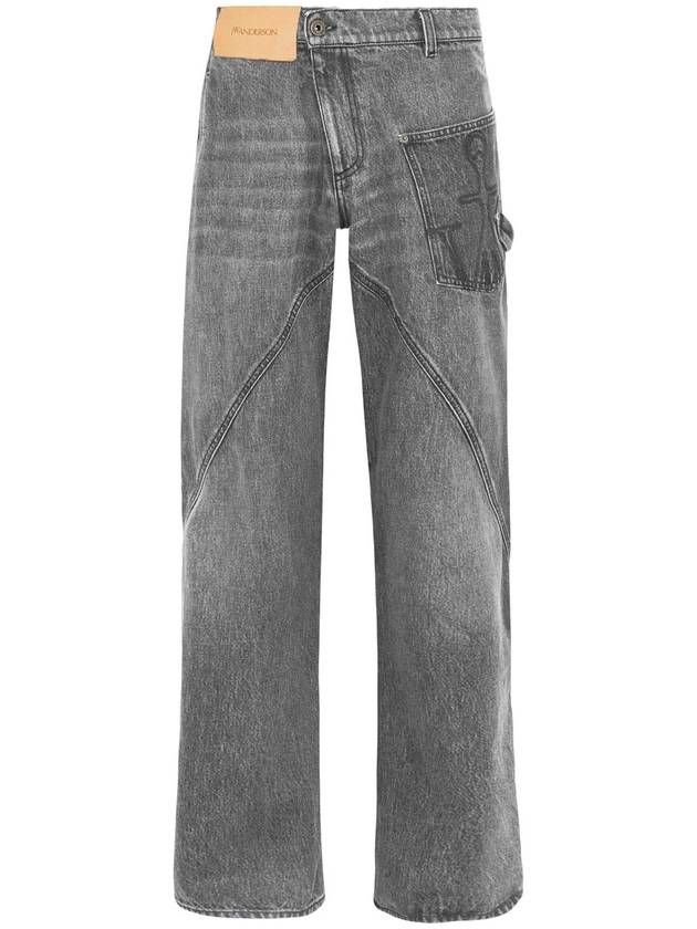 twisted workwear jeans - JW ANDERSON - BALAAN 1