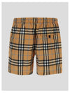 Check Drawstring Swim Shorts Orange - BURBERRY - BALAAN 5