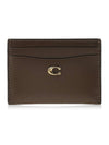 Essential Card Wallet Dark Stone - COACH - BALAAN 1