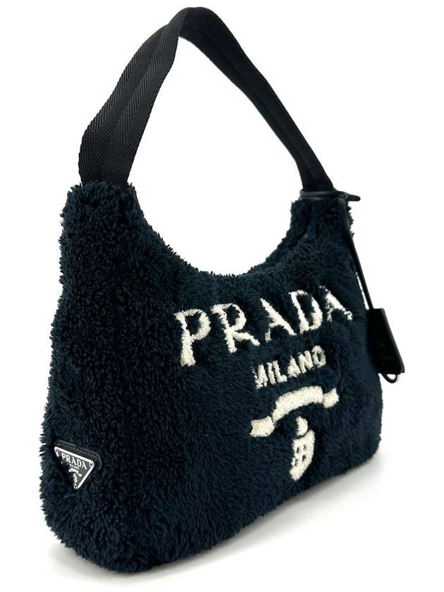 Terry hobo bag black 1NE515 - PRADA - BALAAN 4