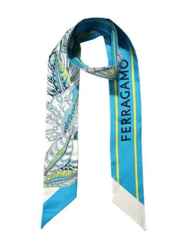 Ferragamo Togo Print Silk Bandeau Women s Scarf - SALVATORE FERRAGAMO - BALAAN 1