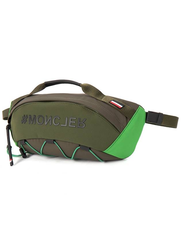 Grenoble Logo Belt Bag Green - MONCLER - BALAAN 3