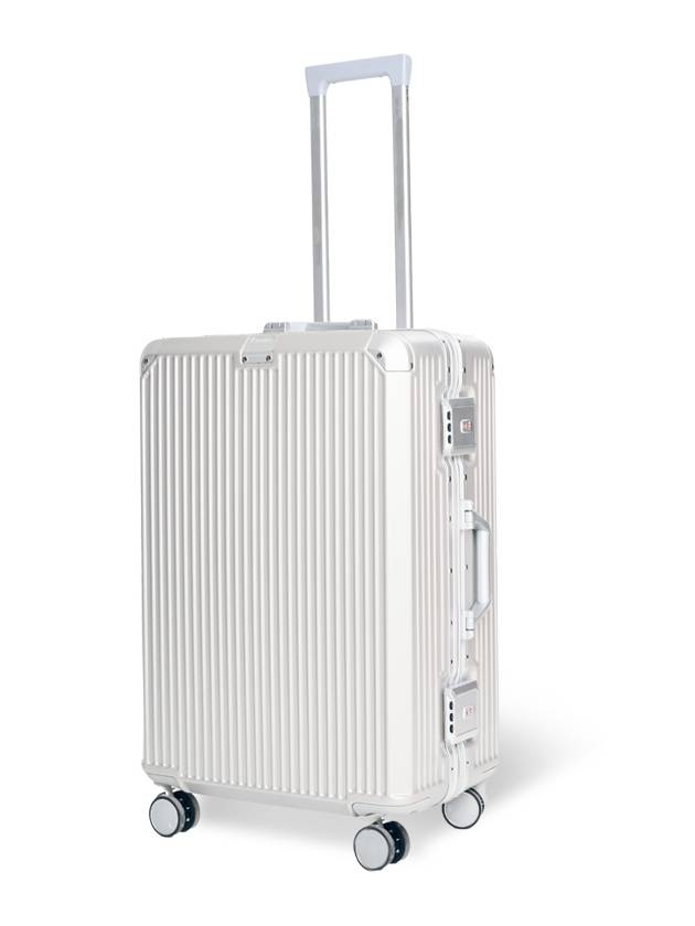 Solid 24 inch metal silver for luggage storage - INFORT - BALAAN 3