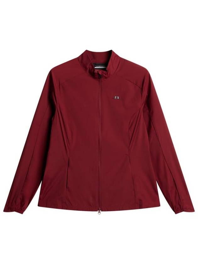 Women's Thorine Windbreaker Cabernet - J.LINDEBERG - BALAAN 2