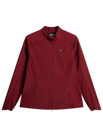 Women's Thorine Windbreaker Cabernet - J.LINDEBERG - BALAAN 1