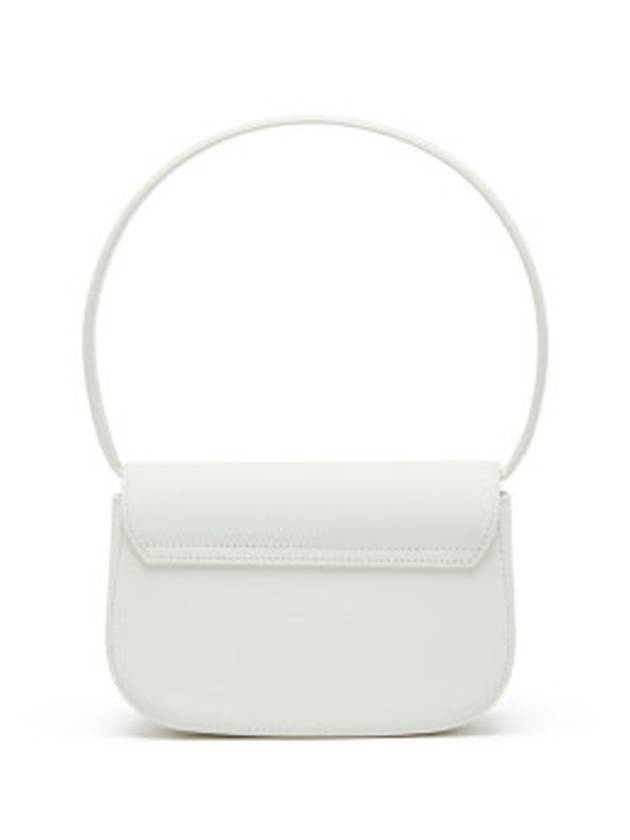 1DR Iconic Matte Leather Shoulder Bag White - DIESEL - BALAAN 3