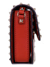 Rockstud Flap Crossbody Bag LW2B0104BOL BRO Red - VALENTINO - BALAAN 3