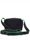 Cassette Mini Shoulder Bag Black Green - BOTTEGA VENETA - BALAAN 4