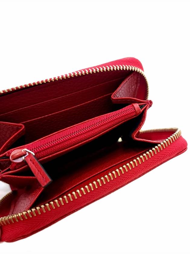 Women's Soho Tassel Zipper Medium Wallet Red 598209 2149 - GUCCI - BALAAN 6