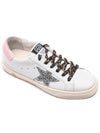 May Silver Glitter Superstar Pink Tab Low Top Sneakers White - GOLDEN GOOSE - BALAAN 4