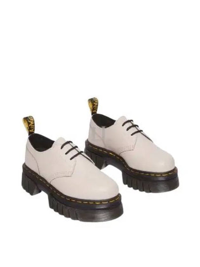 Audrick Nappa Lux Leather Platform Derby Beige - DR. MARTENS - BALAAN 2