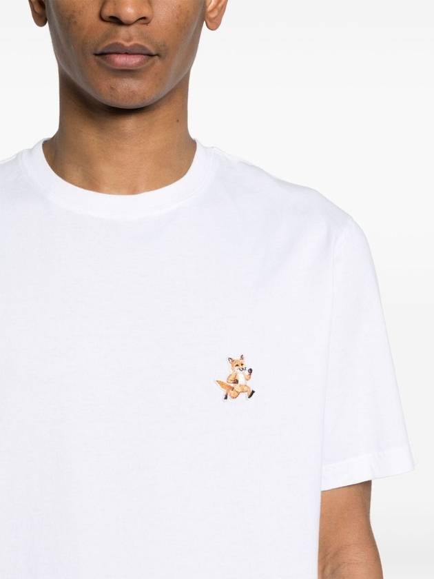 MAISON KITSUNÉ SPEEDY FOX PATCH COMFORT TEE SHIRT - MAISON KITSUNE - BALAAN 5