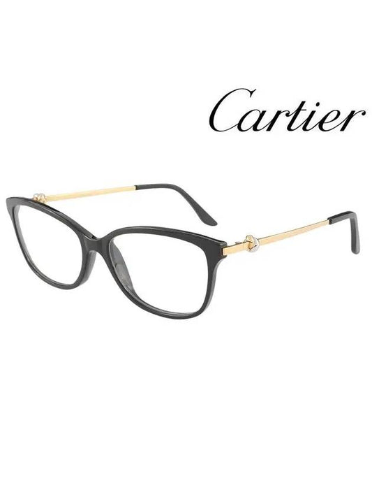 Glasses frame CT0257O 004 cat eye acetate women's glasses - CARTIER - BALAAN 1