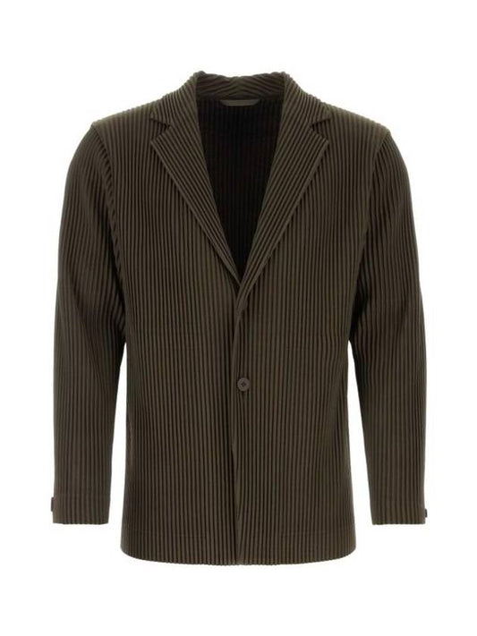 Tailored Pleated 1 Suit Green - ISSEY MIYAKE - BALAAN 1