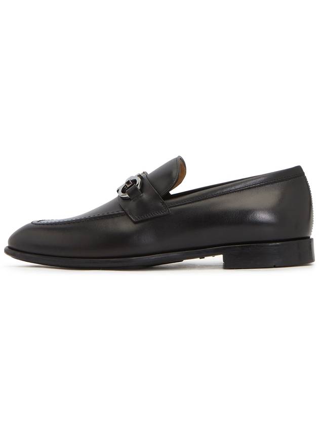 Men's Penny Calfskin Loafers Black - SALVATORE FERRAGAMO - BALAAN 5