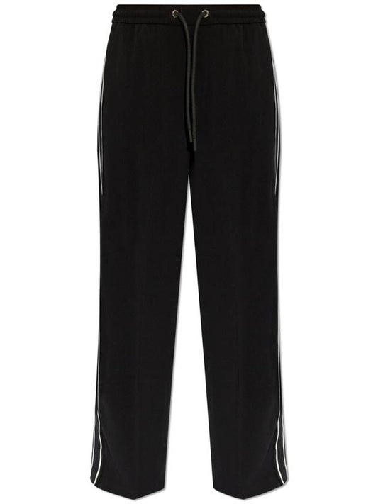 women s satin track pants black - MONCLER - BALAAN 1