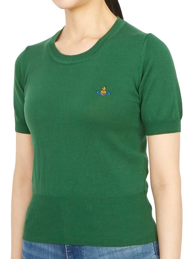 Bea Knit Top Green - VIVIENNE WESTWOOD - BALAAN 3