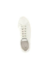 Men's Lace Up Leather Low Top Sneakers Milk White - TOD'S - BALAAN 3