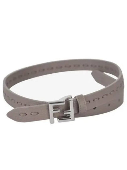 Big Dot Taupe Celeria Belt Grey - FENDI - BALAAN 2