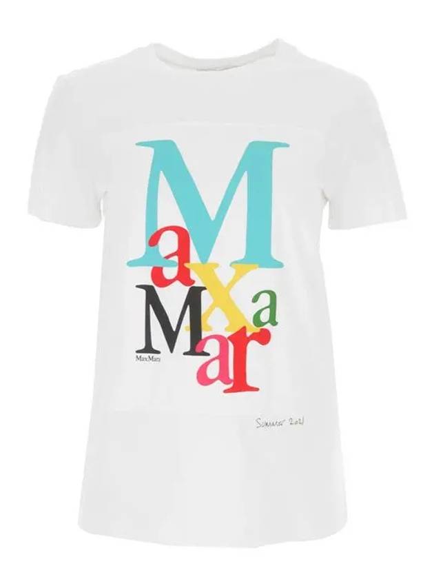 HUMOUR logo printing t shirt 19410212 010 - MAX MARA - BALAAN 1