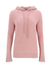 Logo Patch Wool Hooded Knit Pink 9G000 07 M1900 520 - MONCLER - BALAAN 2