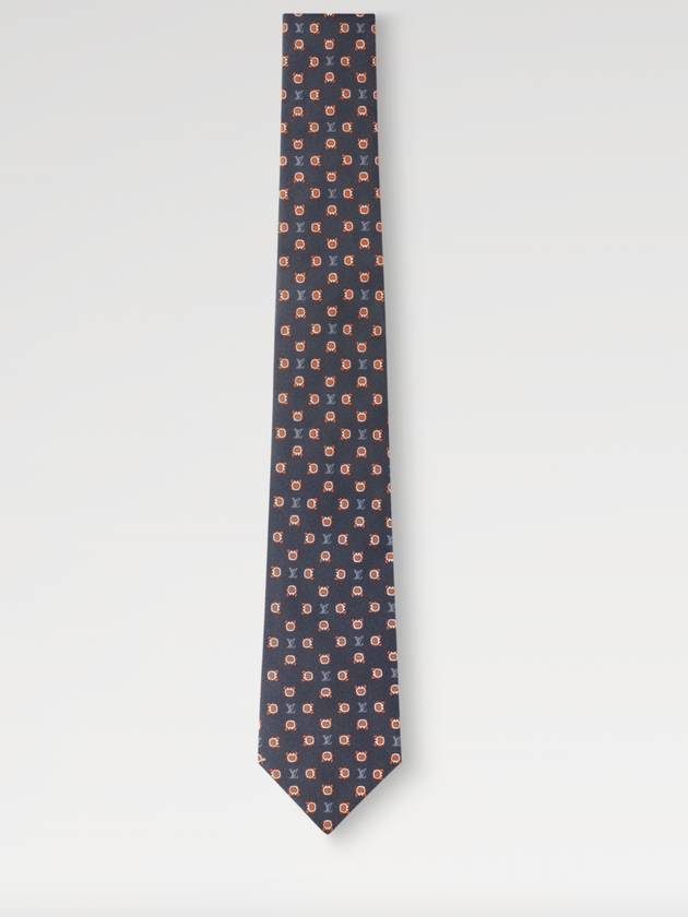 Tie Monogram LV Crab Entrasheet Silk M94827 - LOUIS VUITTON - BALAAN 2