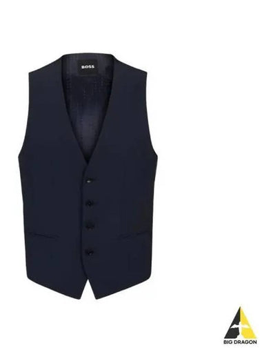 Green Men s Suit Vest 50479995 NAVY - HUGO BOSS - BALAAN 1