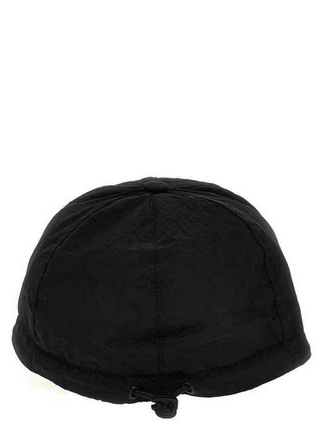 Nylon Logo Ball Cap Black - STONE ISLAND - BALAAN 4