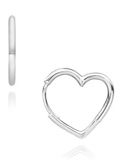 Asymmetric Small Heart Ring Earrings - PANDORA - BALAAN 2