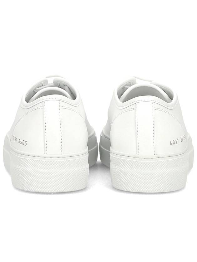 4017 0506 WHITE Tournament Low Sneakers - COMMON PROJECTS - BALAAN 5