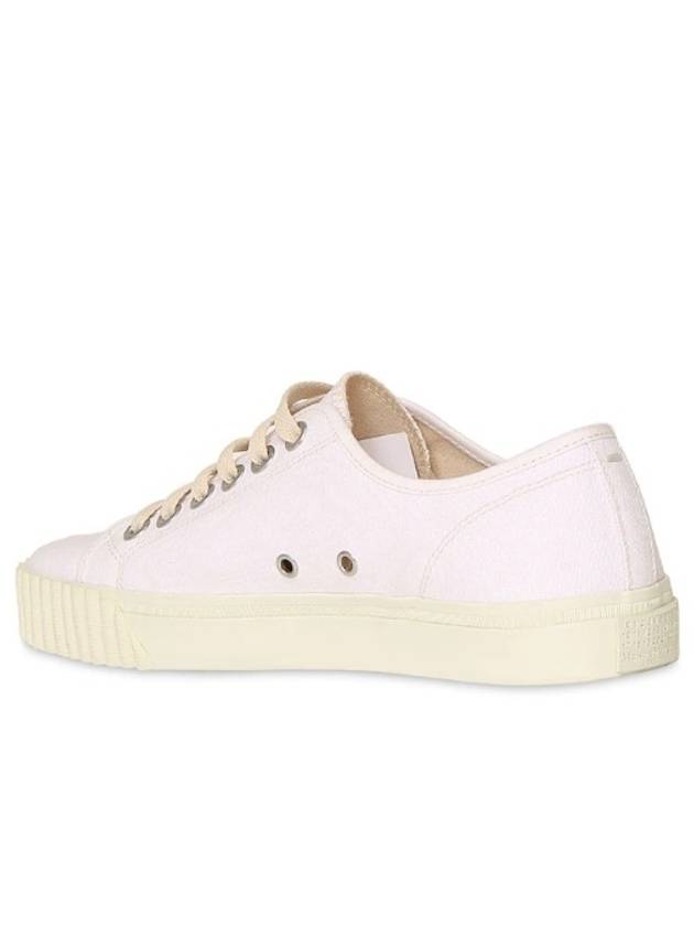 Tabi Canvas Low Top Sneakers White - MAISON MARGIELA - BALAAN 4