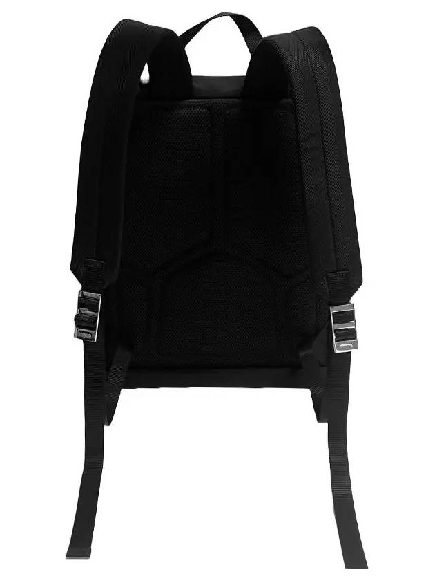 Triangle Logo Nylon Backpack Black - PRADA - BALAAN 3