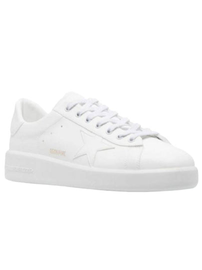 Purestar Lace-Up Low-Top Sneakers White - GOLDEN GOOSE - BALAAN 2