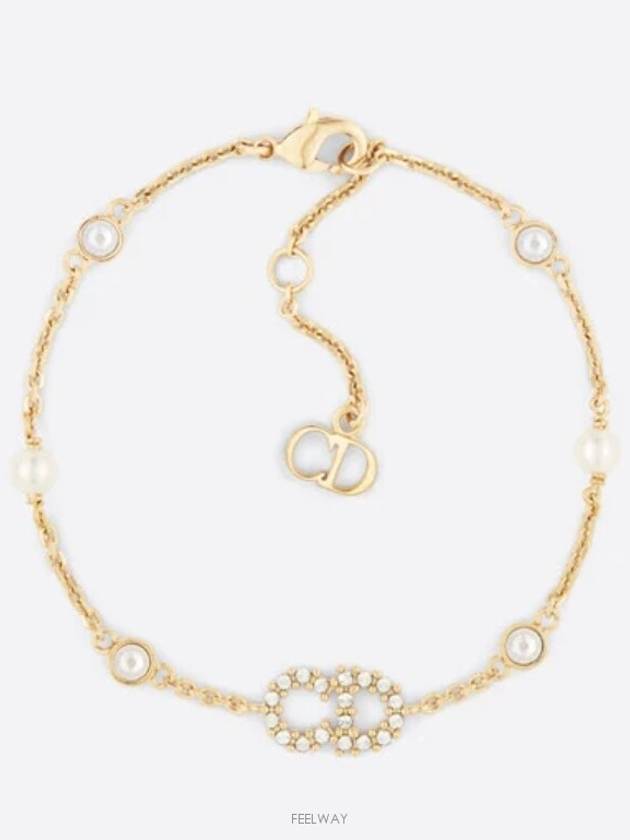 Claire D Lune Pearl Bracelet Gold - DIOR - BALAAN 2