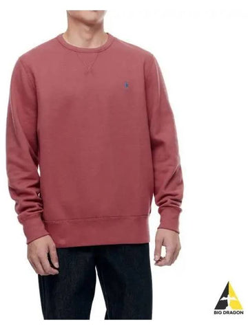 Fleece crewneck sweatshirt red - POLO RALPH LAUREN - BALAAN 1