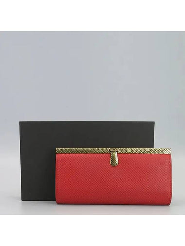 red long wallet - BOTTEGA VENETA - BALAAN 1