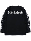 BBD Sketch Logo Long T Shirt Black - BLACKBLOND - BALAAN 4