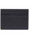 Logo Perforated Cash Card Holder Black - BALENCIAGA - BALAAN 5