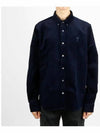 Shirt USH060CO0089 4011 Blue - AMI - BALAAN 3