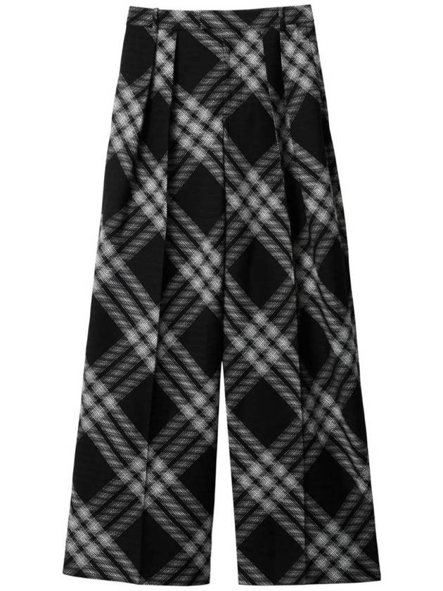 Vintage Check Wool Pants 8081401 - BURBERRY - BALAAN 1