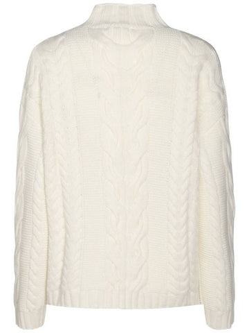 Malo White Wool Knitwear - MALO - BALAAN 1