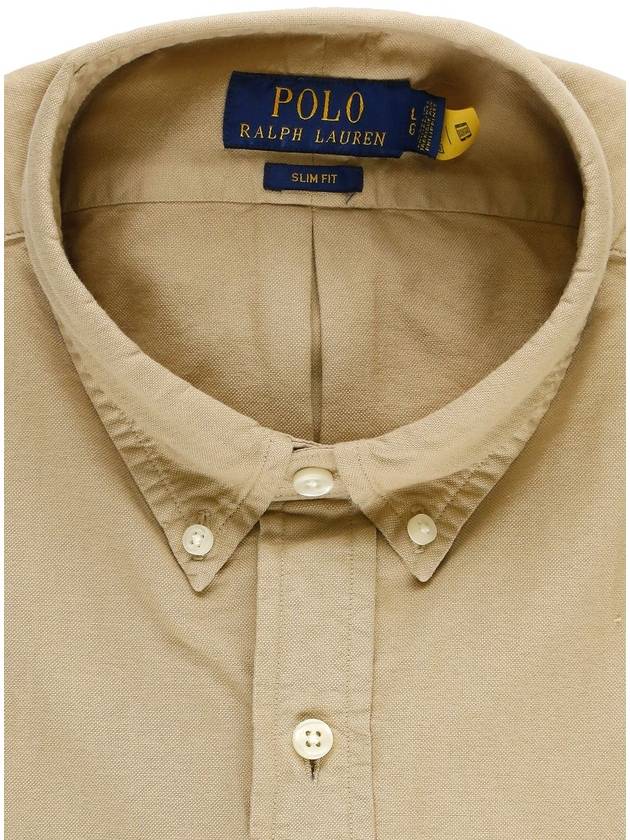 Polo Pony Button Collar Shirt 710889739001 - POLO RALPH LAUREN - BALAAN 4