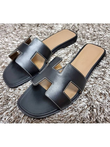 Oran sandal slippers 37 240 - HERMES - BALAAN 1