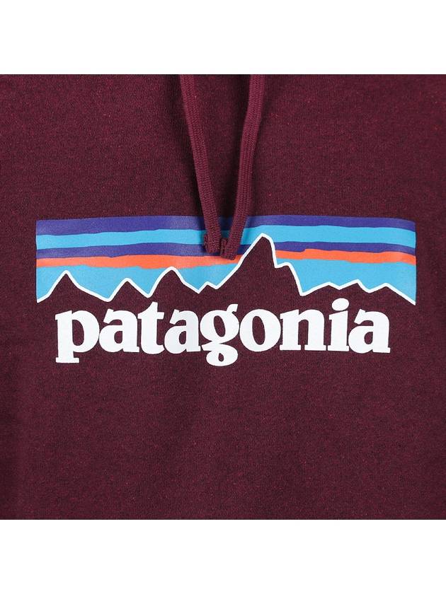 P 6 Logo Uprise Hood Red - PATAGONIA - 7