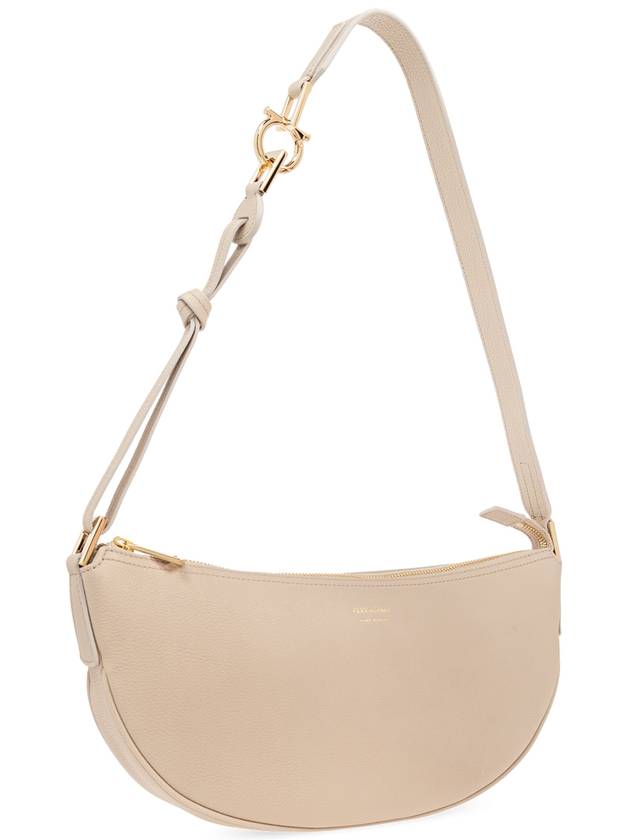 FERRAGAMO Shoulder Bag Smile Small, Women's, Beige - SALVATORE FERRAGAMO - BALAAN 4