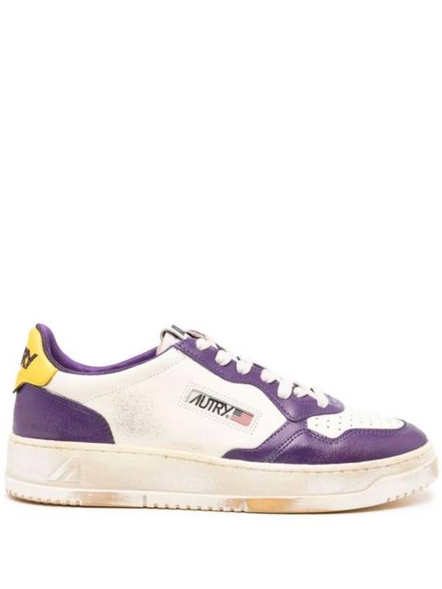 Super Vintage Low Top Sneakers Purple - AUTRY - BALAAN 2